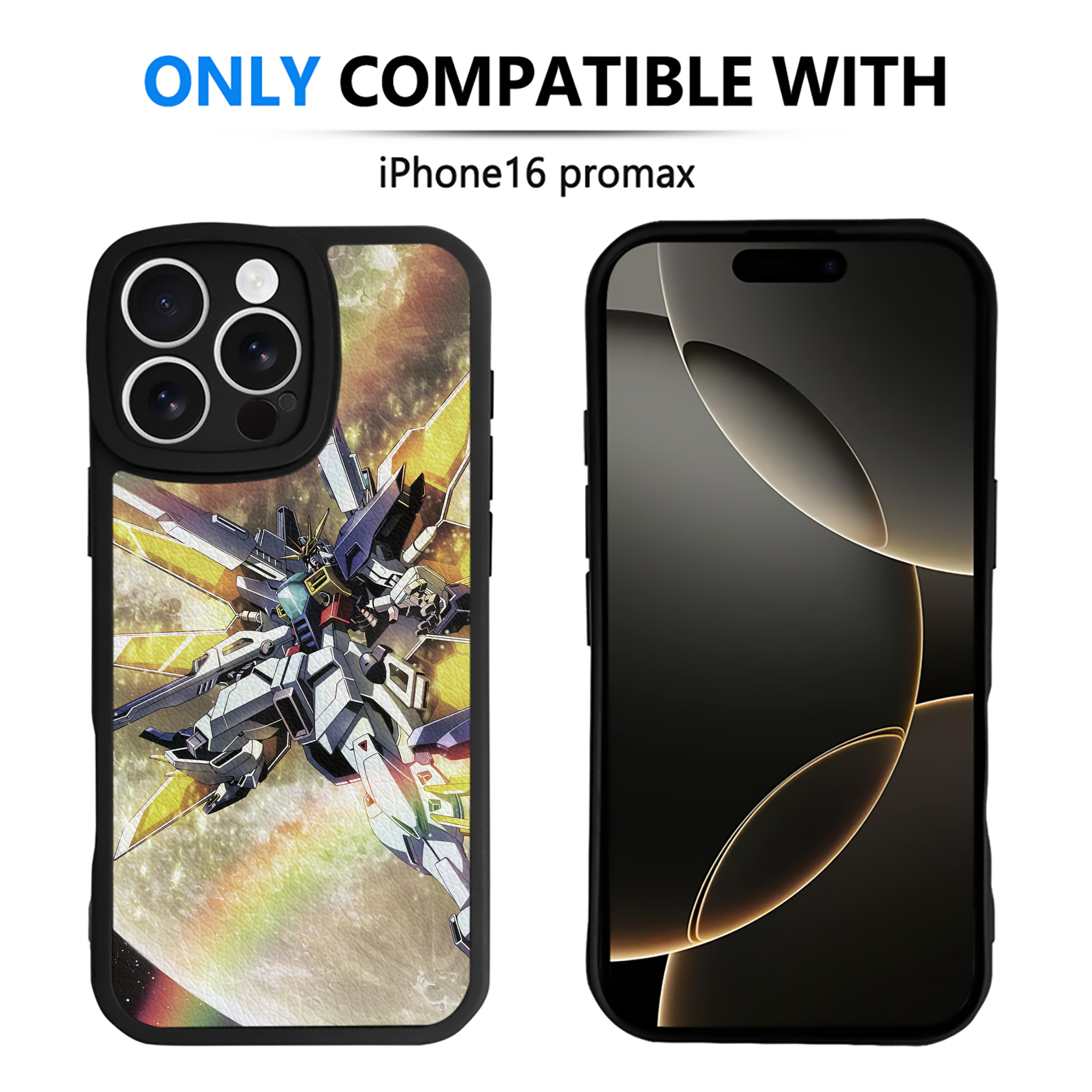 （画像用） 機動戦士ガンダム Mobile Suit Gundam 【iPhone 16シリーズ対応】シリコンスマホケース（レザー調） 材質：シリコン